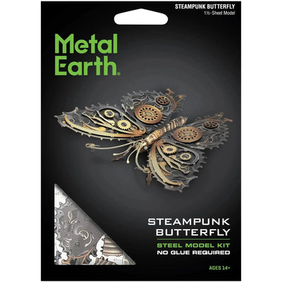Steampunk Butterfly Figure Model Kit (Steel, Easy Difficulty) - Fascinations - Metal Earth Series - (2024)