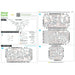 Steel Dragon Figure Model Kit (Steel, Hard Difficulty) - Fascinations - Metal Earth Premium Series - (2023)