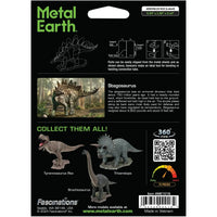 Stegosaurus Dinosaur 3D Figure Model Kit (Steel, Easy Difficulty) - Fascinati...- Image 3