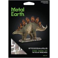 Stegosaurus Dinosaur 3D Figure Model Kit (Steel, Easy Difficulty) - Fascinati...- Image 1
