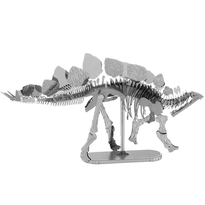 Stegosaurus Skeleton Dinosaur 3D Figure Model Kit (Steel, Moderate Difficulty) - Fascinations - Metal Earth Series - (2022)