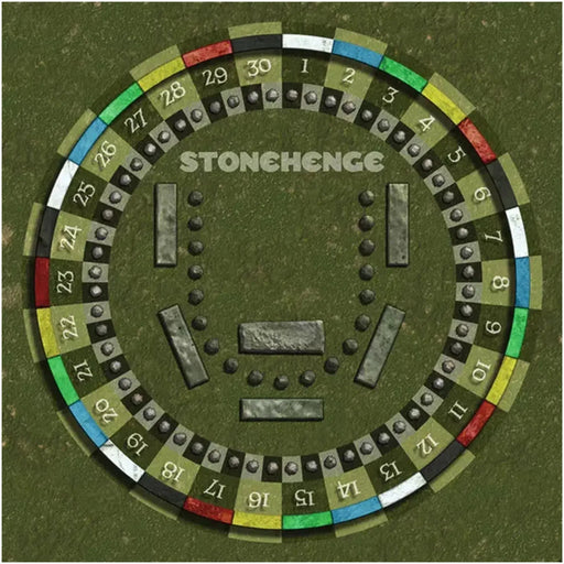 Stonehenge: An Anthology Board Game - Strategy Civilization Board Game for Family, and Adults (3-5 Players, Ages 10+) - Titanic Games