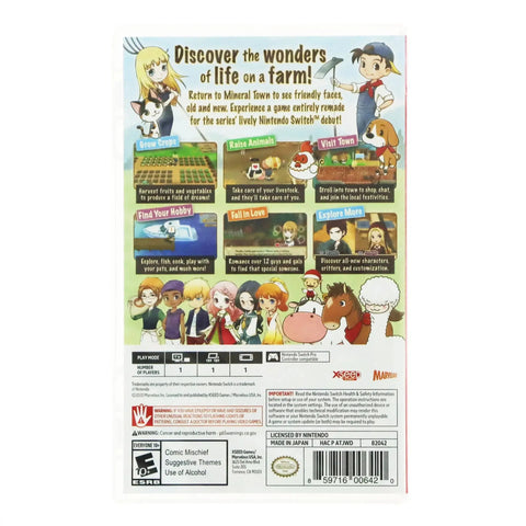 Story of Seasons: Friends of Mineral Town - Nintendo Switch