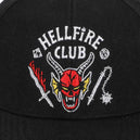 Stranger Things - Hellfire Club Snapback Hat (Pre-Curved Bill) - Bioworld