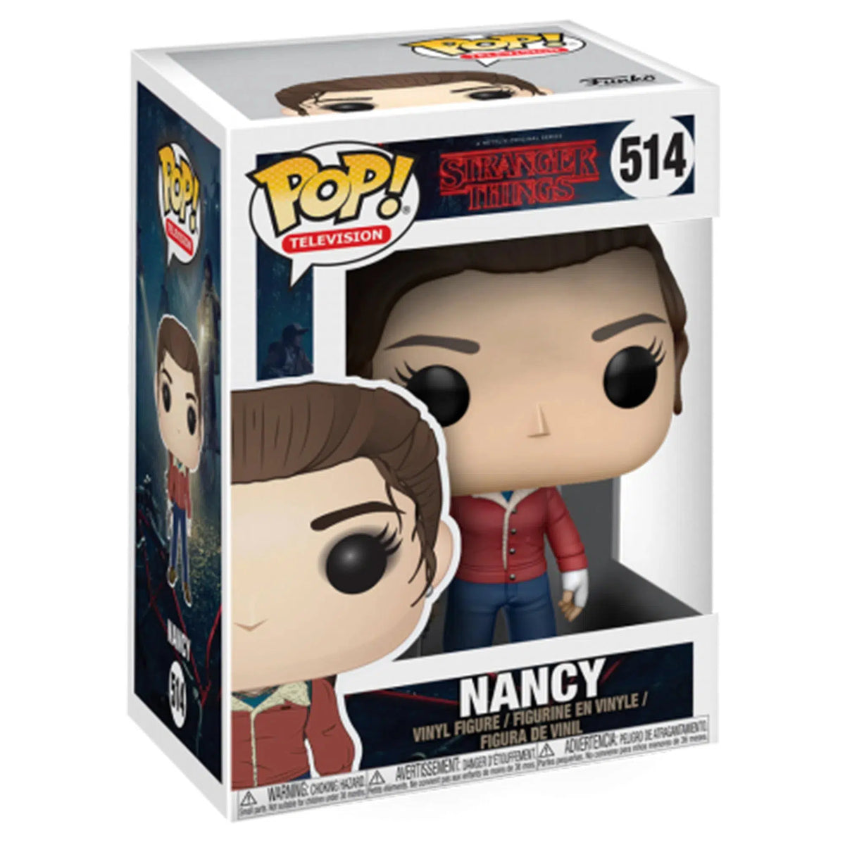 SF・ファンタジー・ホラー Funko Pop Stranger Things Nancy #514 Stranger Things - Nancy Figure (#514) - Funko - Pop