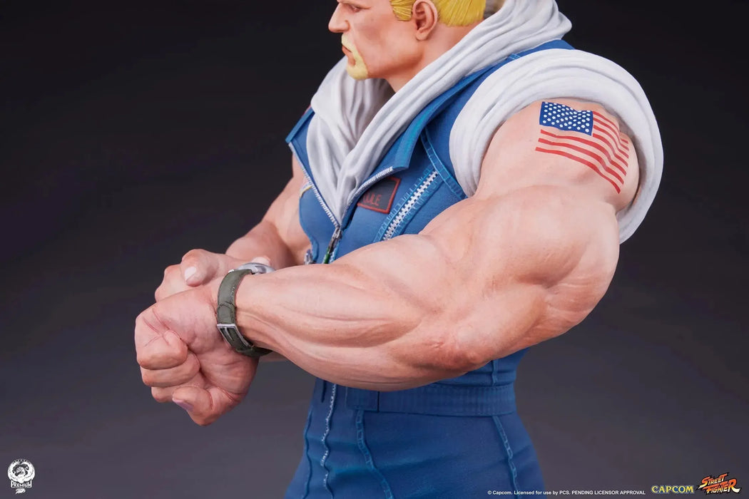 Street Fighter 6 - Guile Quarter Scale Statue (20") - PCS