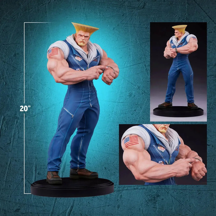 Street Fighter 6 - Guile Quarter Scale Statue (20") - PCS
