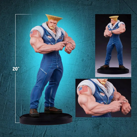 Street Fighter 6 - Guile Quarter Scale Statue (20