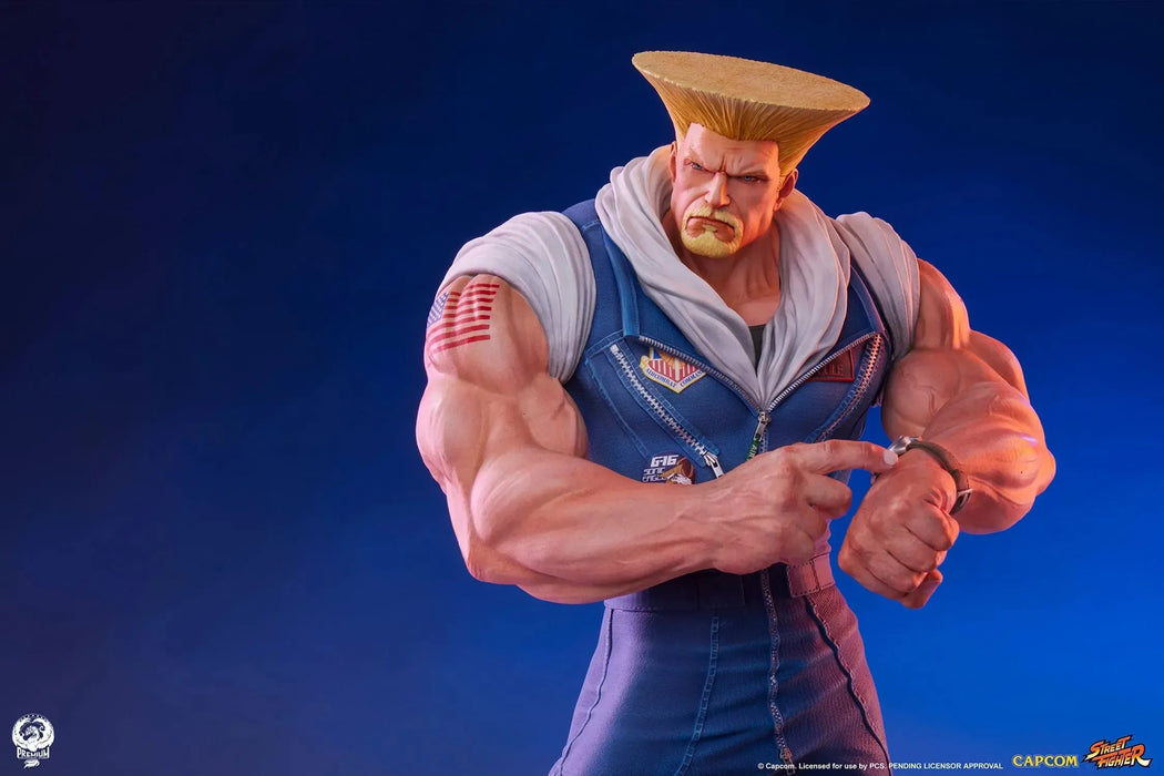 Street Fighter 6 - Guile Quarter Scale Statue (20") - PCS