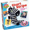 Stuart Stripe - Zebra Sock Doll Sewing Arts & Craft Toy - Small World Toys