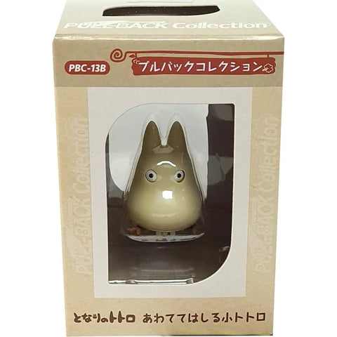 Studio Ghibli [My Neighbor Totoro] - Small White Totoro Pull-Back Toy Car (1.5