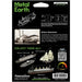 Sultana Steamboat 3D Figure Model Kit (1:624 Scale, Steel, Easy Difficulty) - Fascinations - Metal Earth Series - (2024)