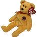 Sunny the Yellow Bear Plush (8") - Ty - Original Beanie Babies Series (2000)