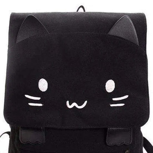 Super Cute Black Cat Backpack