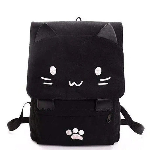 Super Cute Black Cat Backpack