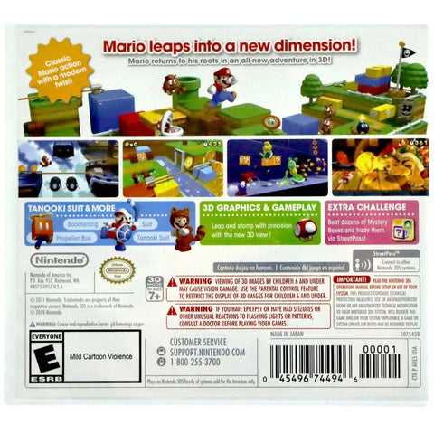 Super Mario 3D Land (Nintendo Selects) - Nintendo 3DS