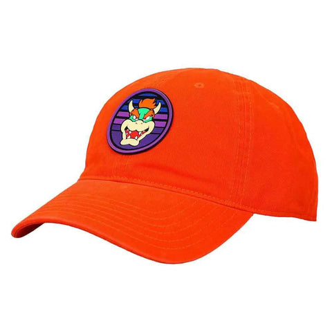 Super Mario - Bowser Embroidered Hat (Orange) - Bioworld