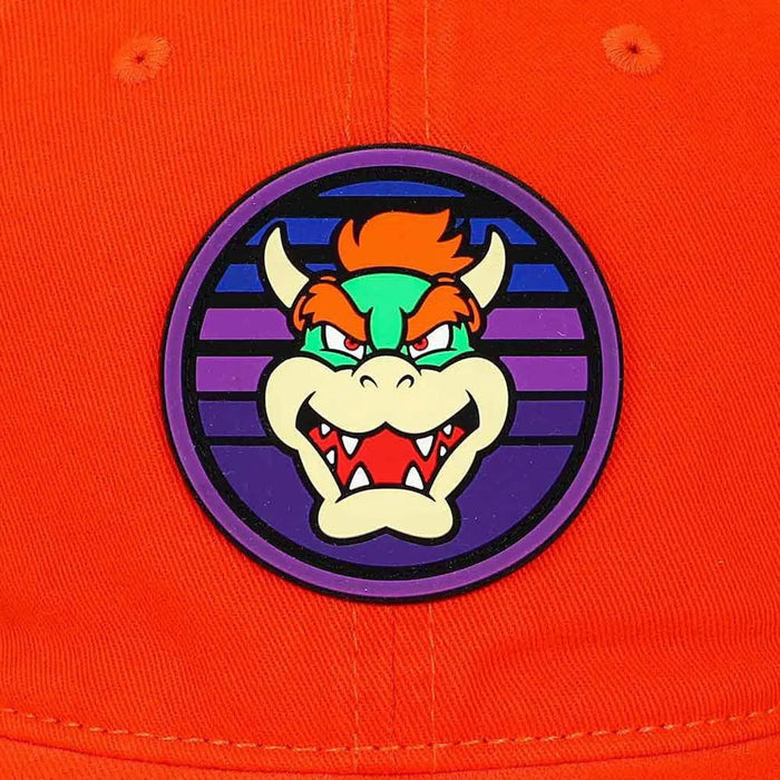 Super Mario - Bowser Embroidered Hat (Orange) - Bioworld