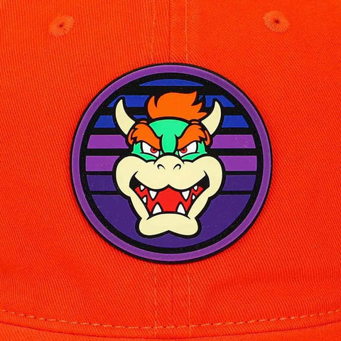 Super Mario - Bowser Embroidered Hat (Orange) - Bioworld