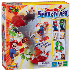 Super Mario Bros - Blow Up! Shaky Tower Balance Game - EPOCH Games