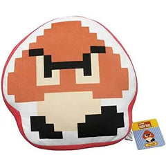 Super Mario Bros. - 11" 8-Bit Goomba Plush Pillow - Little Buddy