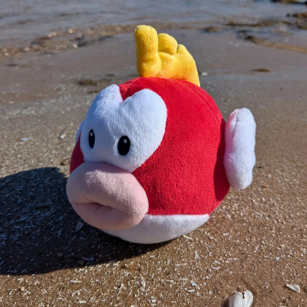 Super Mario Bros. - 5" Cheep Cheep Plush - Little Buddy