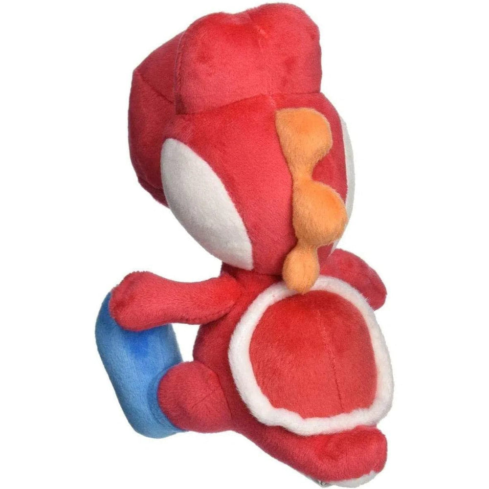 Super Mario Bros. 6 Red Yoshi Plush Little Buddy Poggers