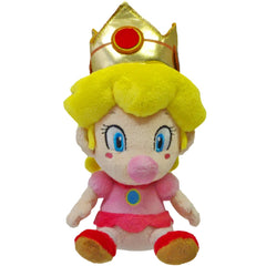 Super Mario Bros. - Baby Peach Plush (6.75") - Little Buddy