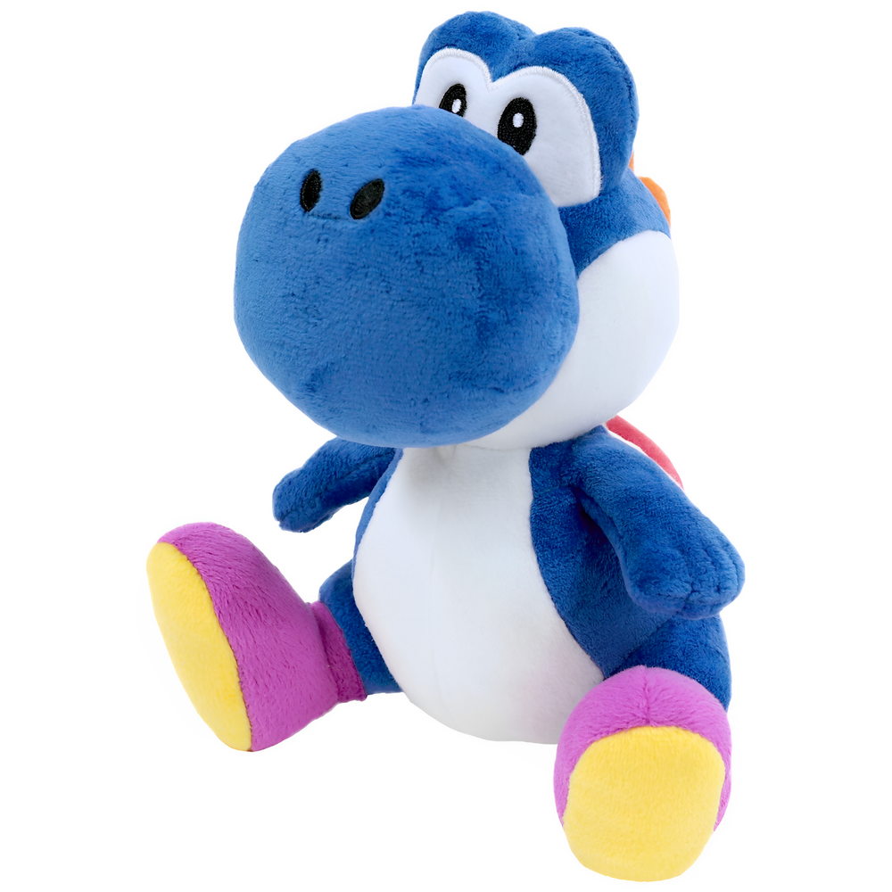 Super Mario Bros. - Blue Yoshi Plush (8") - Little Buddy