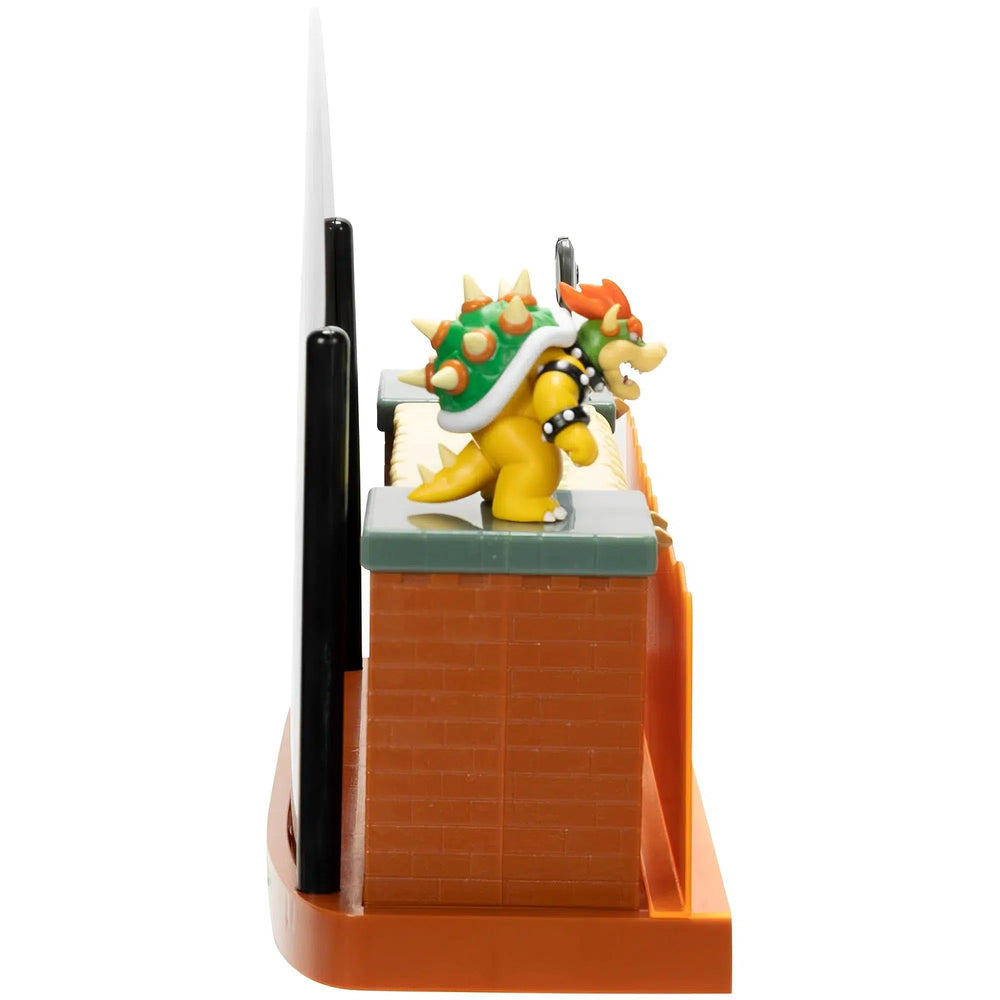 Super Mario Bros. - Deluxe Bowser Battle Playset (2.5" Scale Figures) - Jakks Pacific