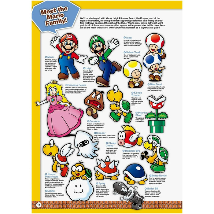Super Mario Bros. Encyclopedia | The Official Guide to the First 30 Years | Encyclopedia Book | Hardcover