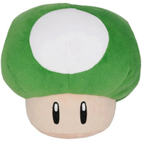 Super Mario Bros. - Green 1-Up Mushroom Plush (6
