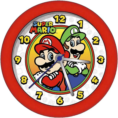 Super Mario Bros. - Mario & Luigi Wall Clock (10