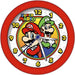 Super Mario Bros. - Mario & Luigi Wall Clock (10") - Accutime