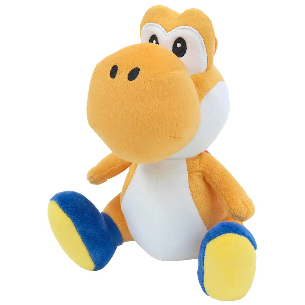 Super Mario Bros. - Orange Yoshi Plush (8") - Little Buddy