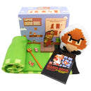 Super Mario Bros. - Overworld Collector's Gift Box Set - Culturefly - Plush Pillow, Throw Blanket, Pin Badge, Journal & Pen, Vinyl Figure