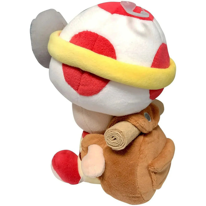 Super Mario Bros. - Sitting Captain Toad Plush (8") - Little Buddy [San-Ei] - All Star Collection - (2017)