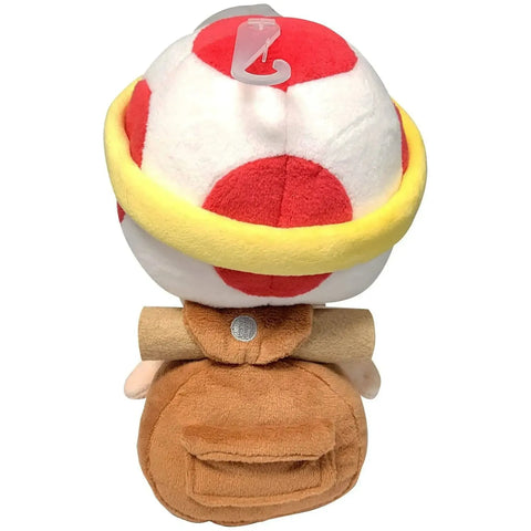 Super Mario Bros. - Sitting Captain Toad Plush (8