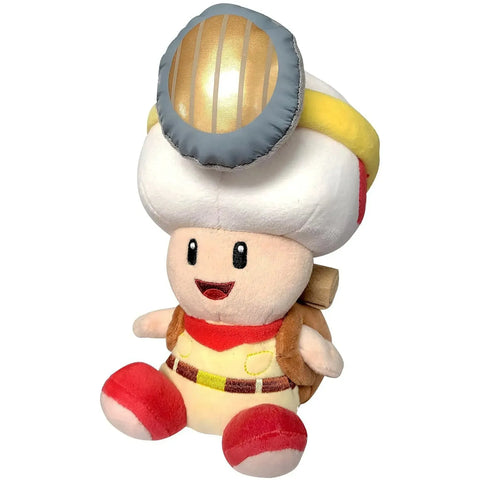 Super Mario Bros. - Sitting Captain Toad Plush (8