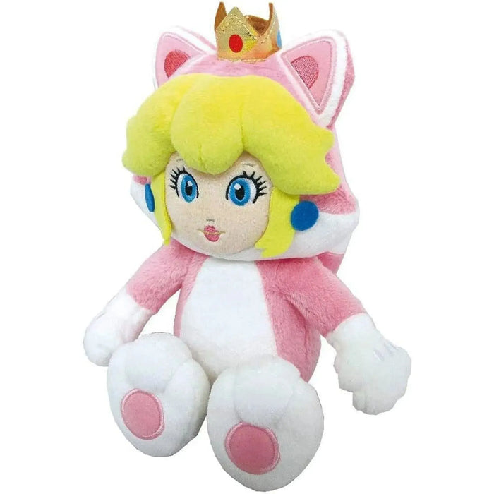 Super Mario Bros. - Super Mario 3D World Cat Peach Plush (9") - Little Buddy [San-Ei] - All Star Collection - (2023)