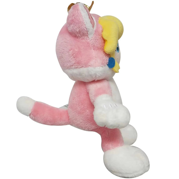 Super Mario Bros. - Super Mario 3D World Cat Peach Plush (9") - Little Buddy [San-Ei] - All Star Collection - (2023)