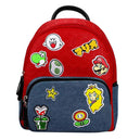 Super Mario - Character Patches Mini Backpack (Embossed) - Bioworld