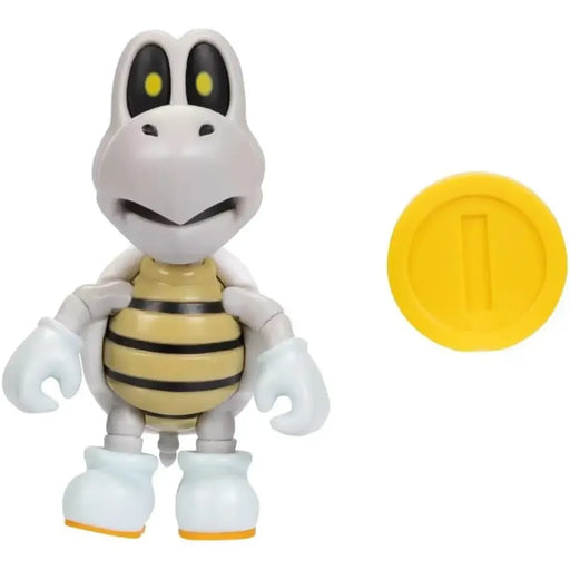 Super Mario - Dry Bones with Coin Action Figure (4") - Jakks Pacific