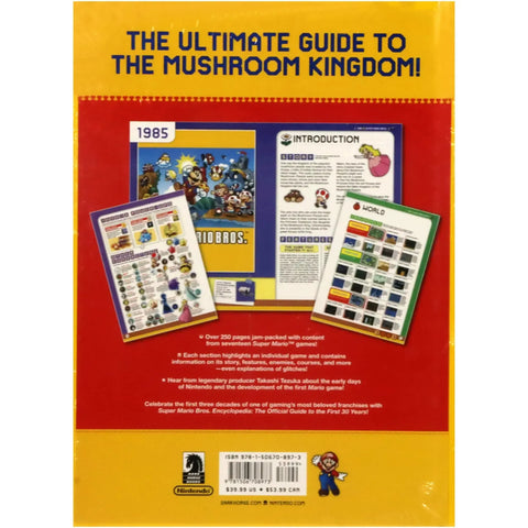 Super Mario Bros. Encyclopedia | The Official Guide to the First 30 Years | Encyclopedia Book | Hardcover - Image 2