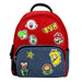 Super Mario - Game Character Patches Mini Backpack (Embossed) - Bioworld