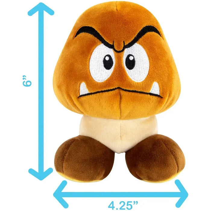 Super Mario - Goomba Plush (6") - Tomy - Club Mocchi Mocchi Series