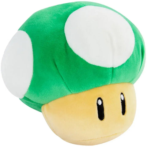 Super Mario - Green 1-Up Mushroom Plush (6