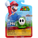 Super Mario - Green Shy Guy with POW Block Action Figure (4") - Jakks Pacific