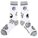 Super Mario - Mario Kart Items Crew Socks (Embroidered) - Bioworld