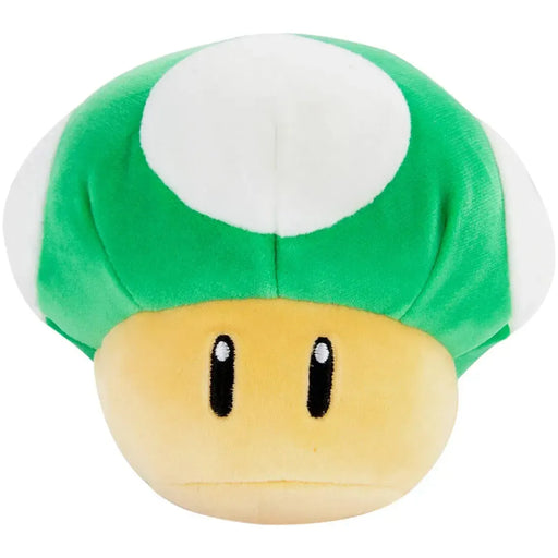 Super Mario - Mini Green 1-Up Mushroom Plush (4") - Tomy - Club Mocchi Mocchi Series